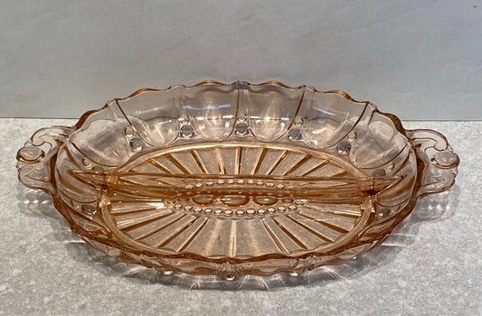 Pink Divided Dish