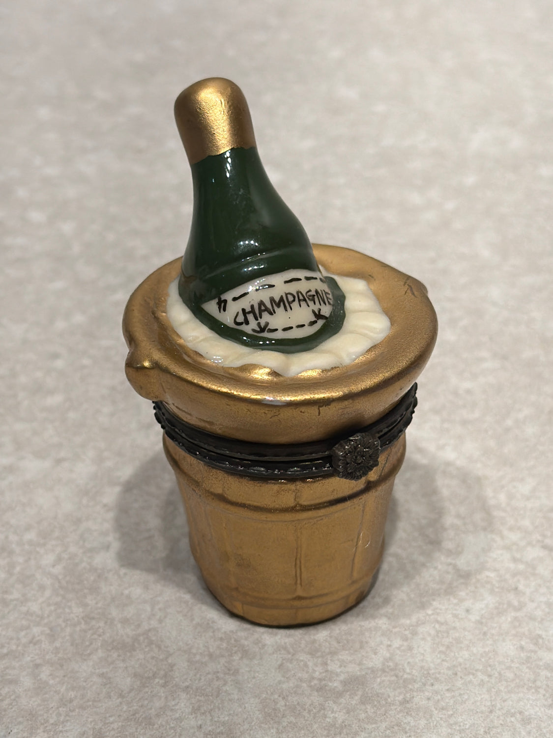 Champagne Trinket Box