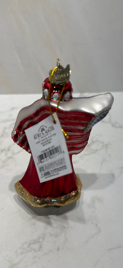 Kurt Adler Santa Ornament