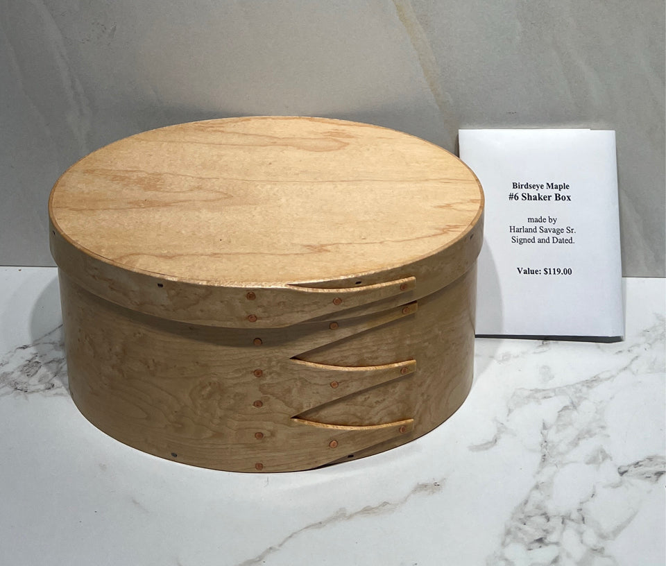 Birds Eye Maple Covered Box