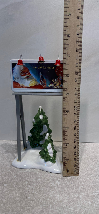 Dept. 56 Coca Cola Billboard