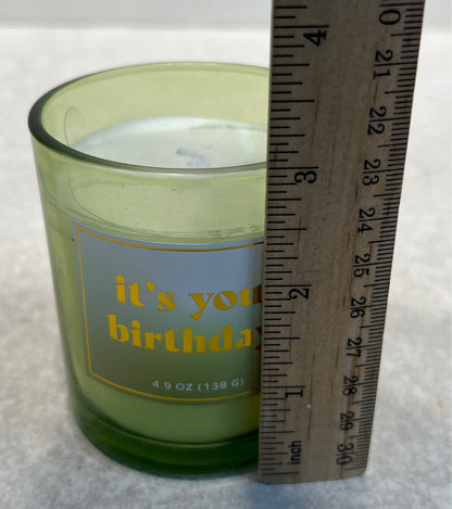 "It's your Birthday" Candle