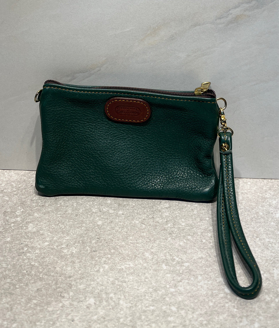 Green Hill Wristlet