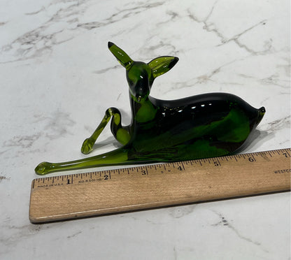 Pilgrim Glass Deer