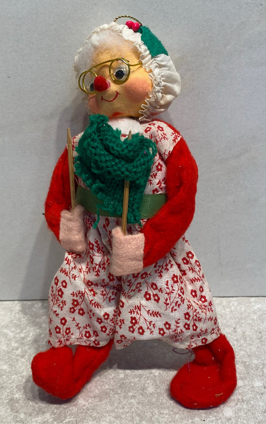 Mrs. Claus Vintage Ornament