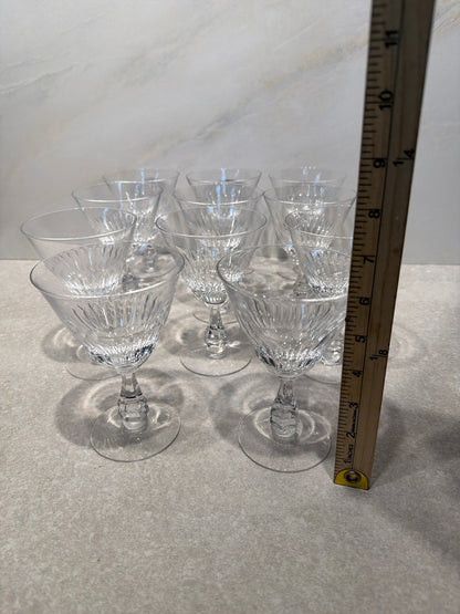 Set of 11 Tiffin Glasses