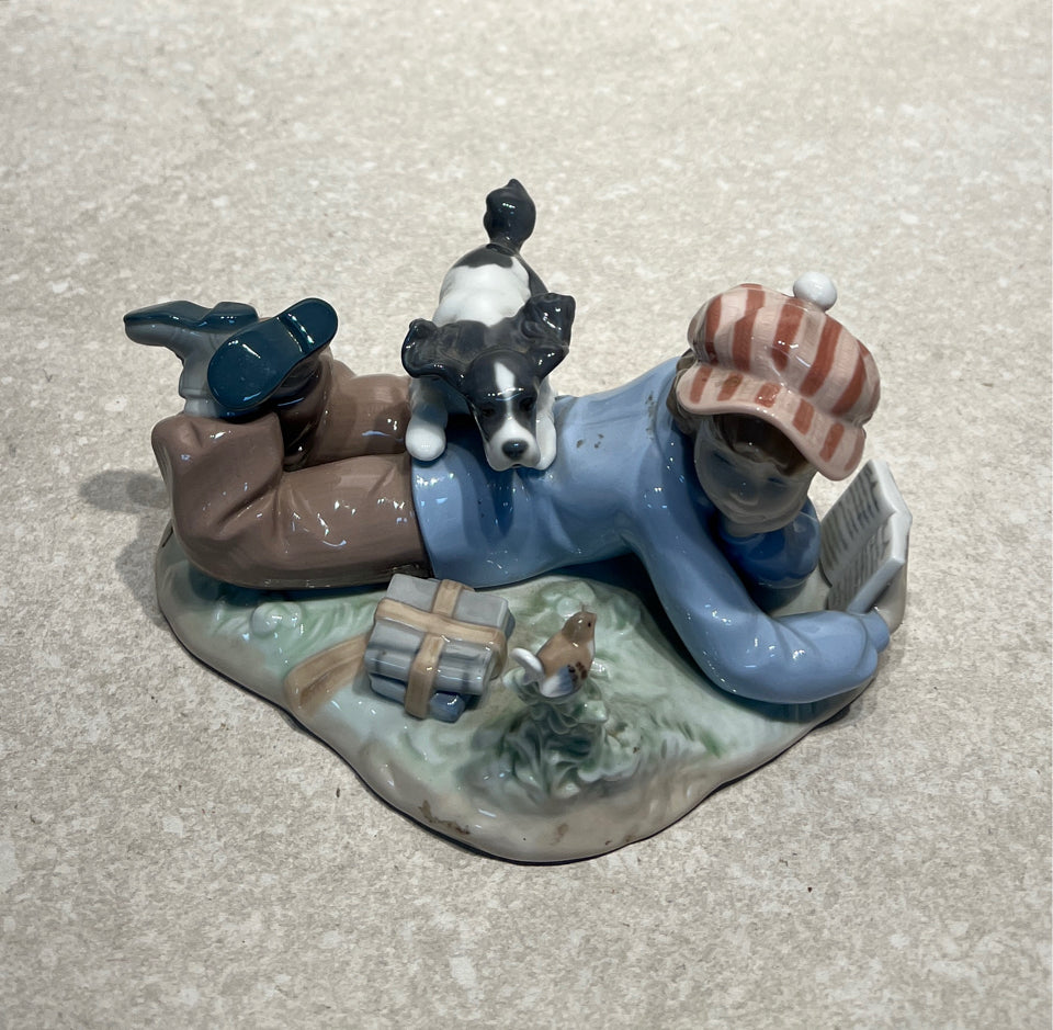 Lladro 5451 "Study Buddies"