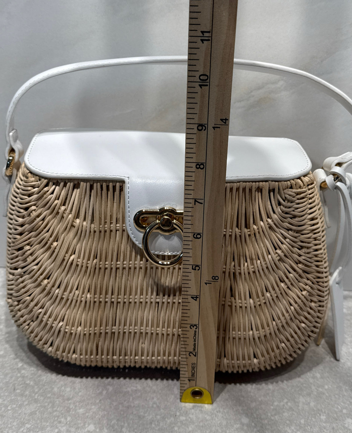 Kontessa Wicker Handbag