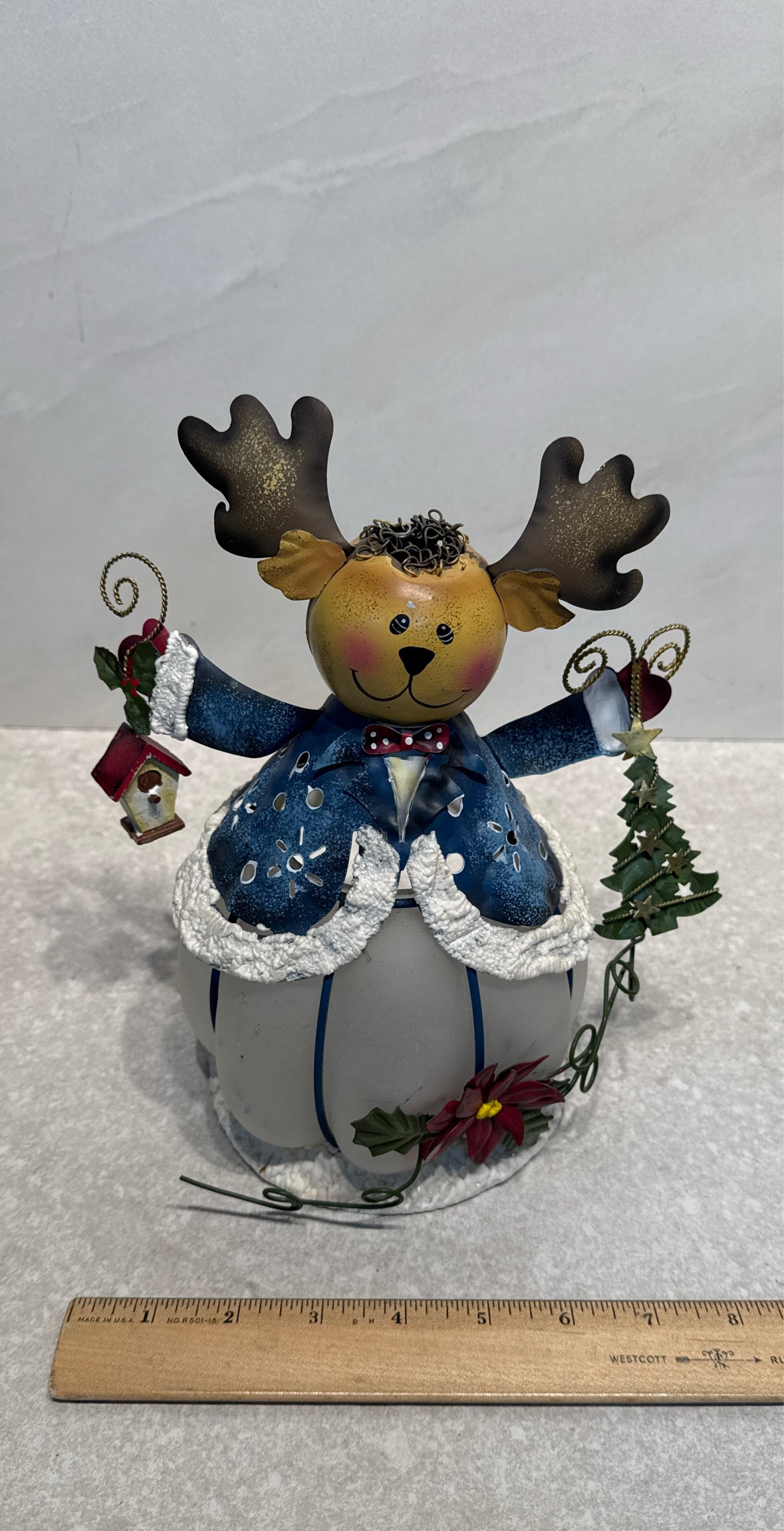 Moose Candleholder