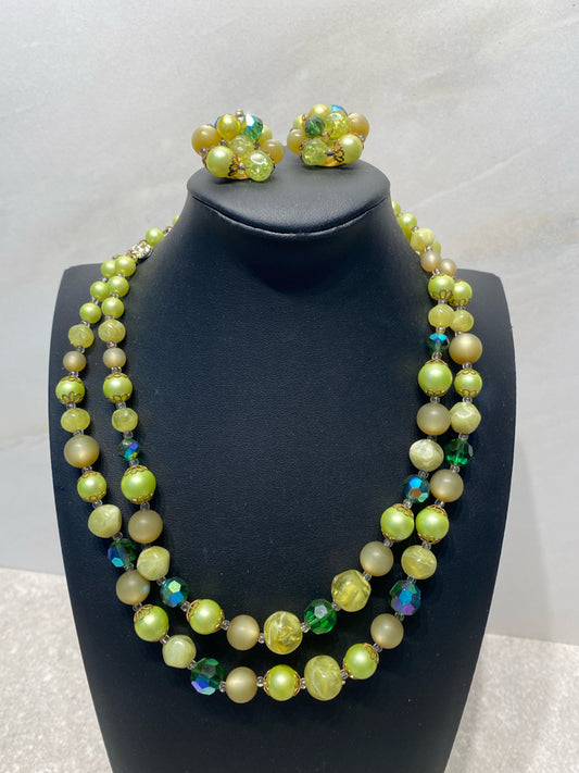 Necklace and Earrings