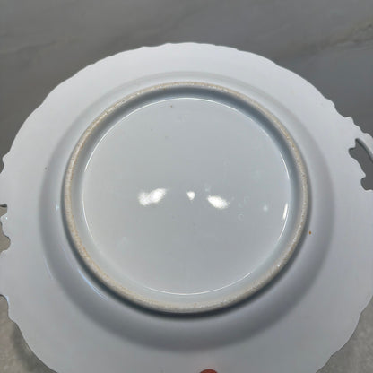 Floral Handled Plate