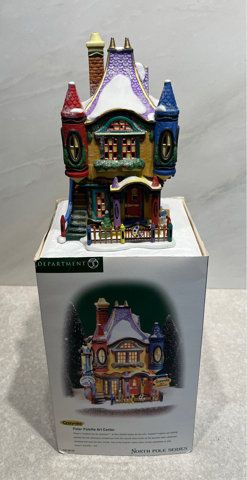 Dept. 56 Polar Palette Art Center