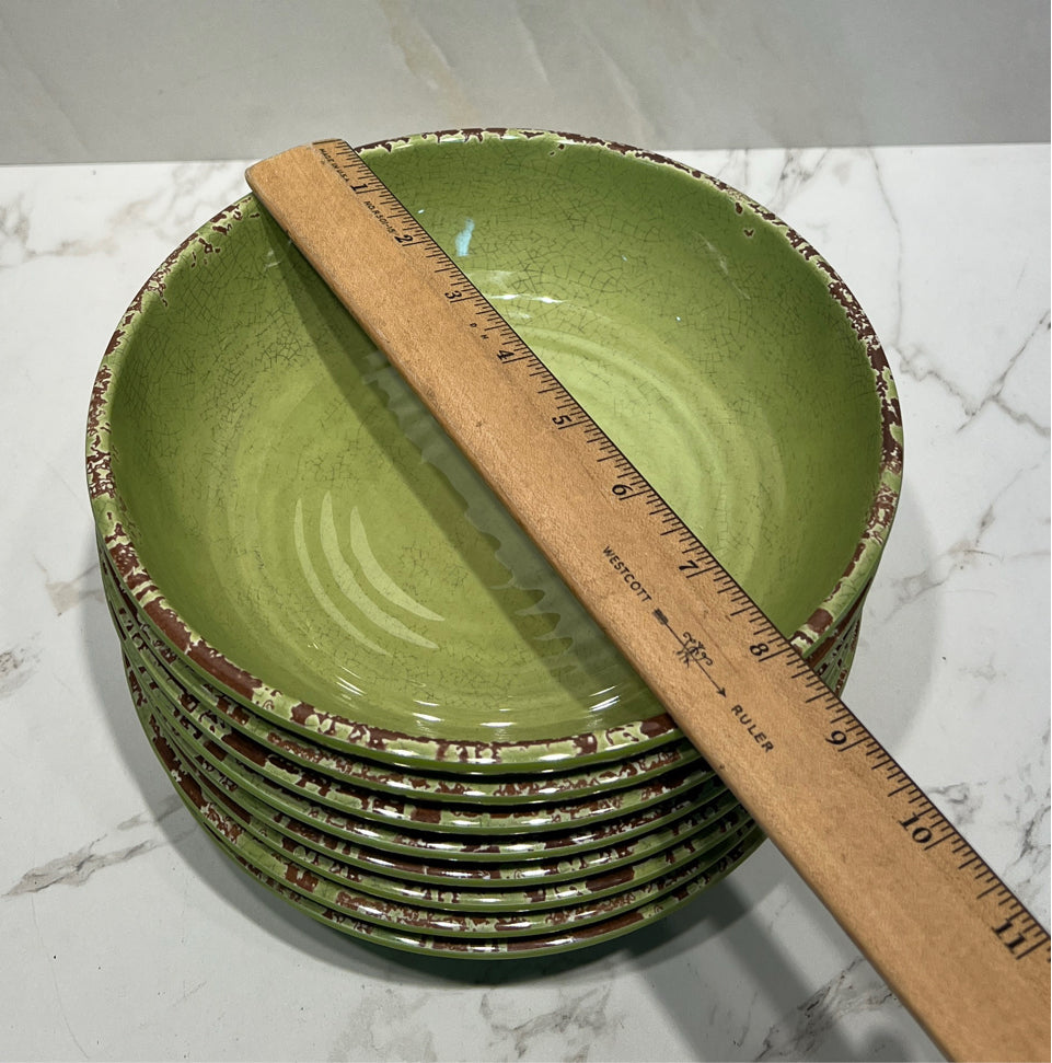 Williams Sonoma - Set of 8 Melamine Bowls