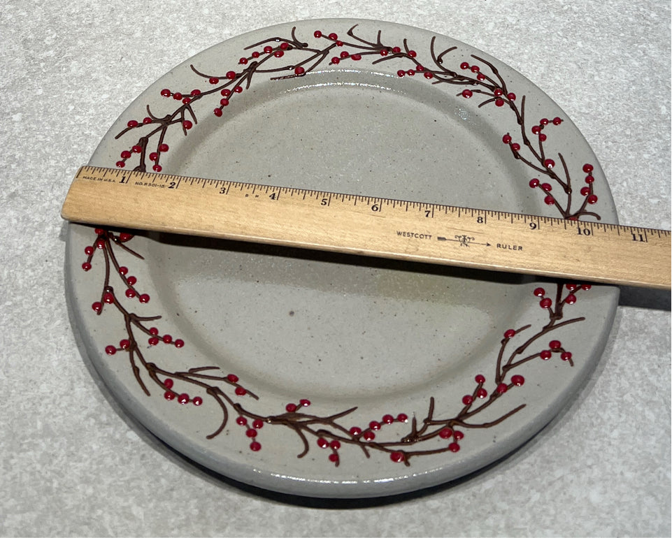 Salmon Falls Dinner Plate - Yellow Stain