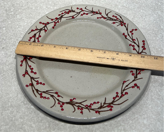 Salmon Falls Dinner Plate - Yellow Stain