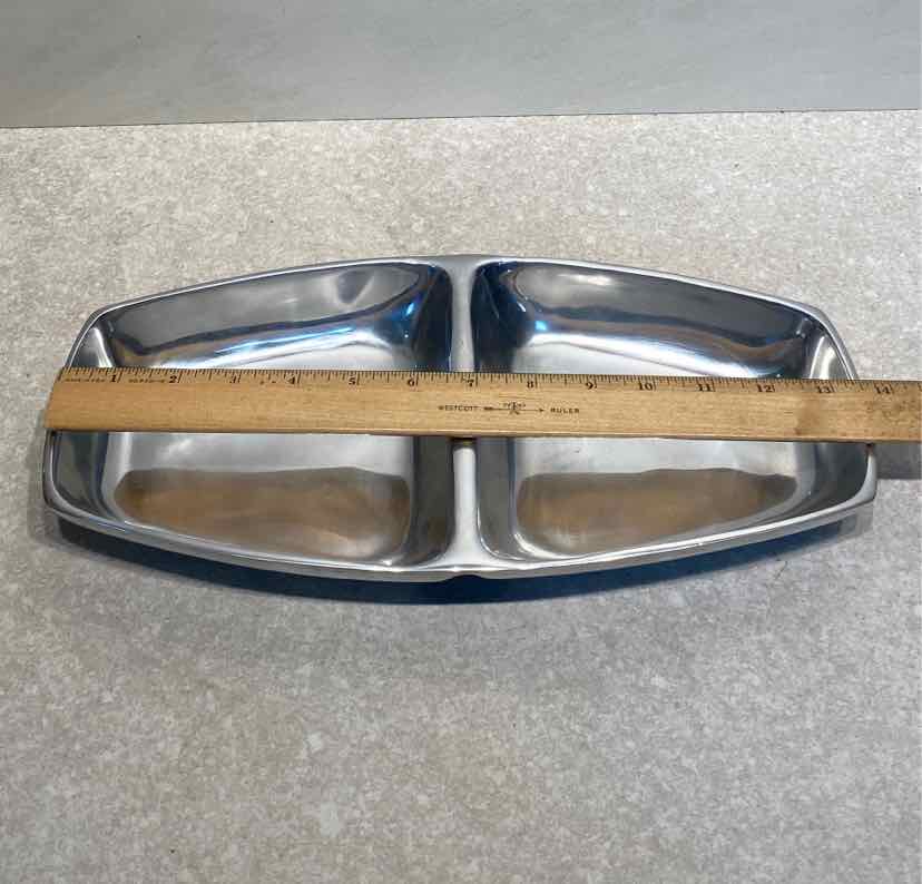 Pottery Barn Divided Bowl