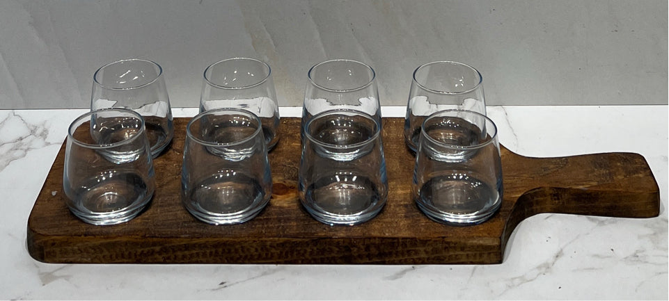 Tray With Glasses