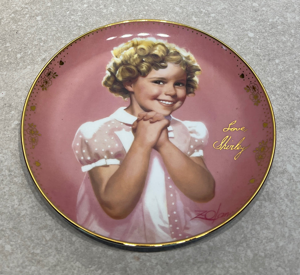 Shirley Temple Plate