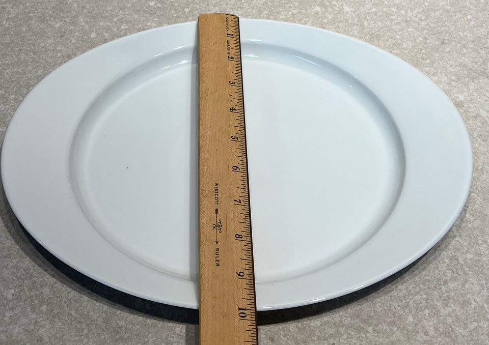 Set of 6 White Plates