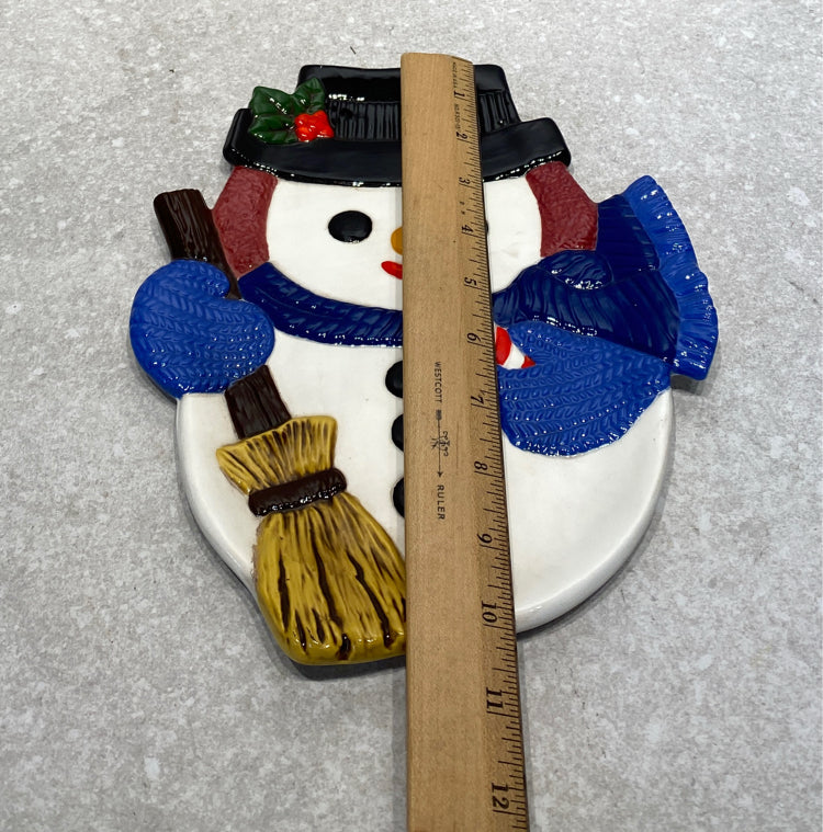 Snowma Plate Ceramic