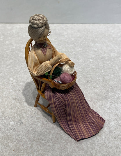 Knitting Figurine