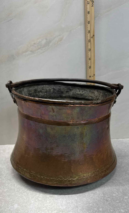 Copper Handled Bucket