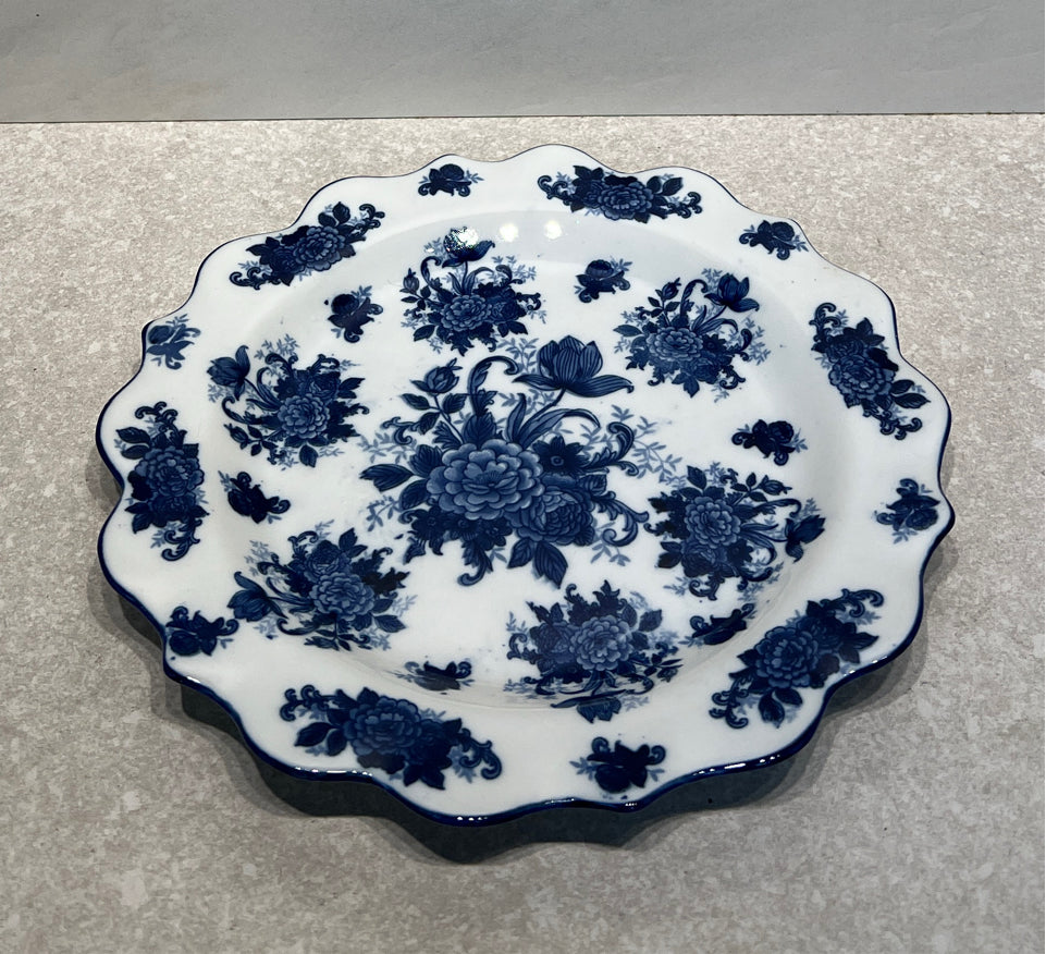 Blue  and White Plate