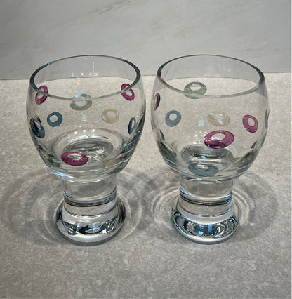 Set of 2 Block Glasses