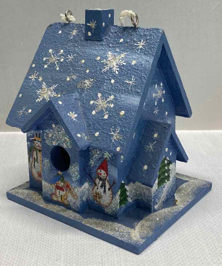 Snowman Bird House