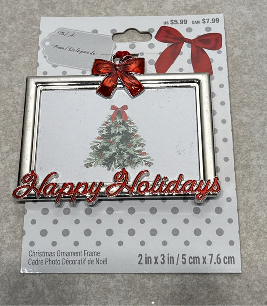 Christmas Ornament Frame