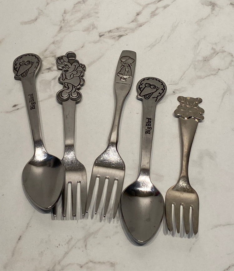 Lot of Children's Utensils