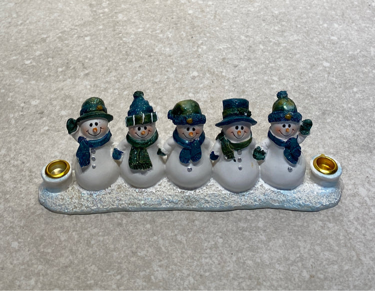Snowman Candleholder