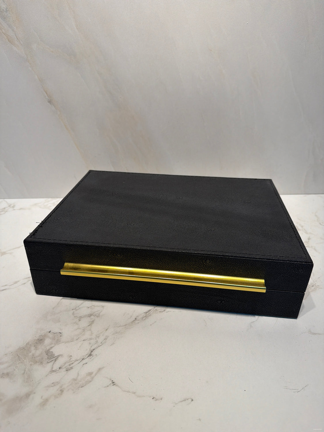 Black Covered Box