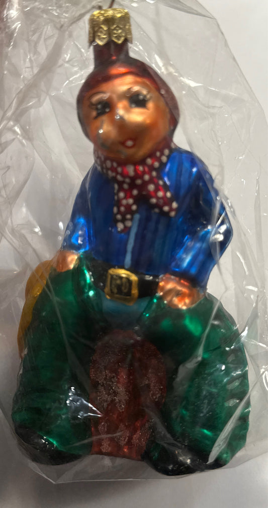 Radko Billy Joe Cowboy Ornament