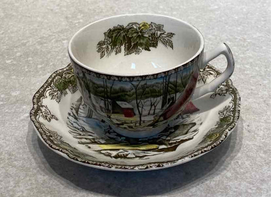 Friendly Village Cup and Saucer