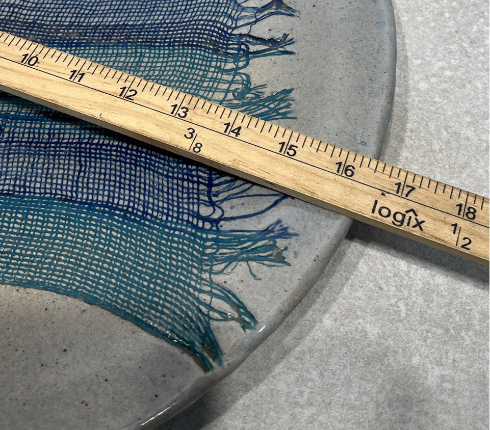 Large Pottery Plate