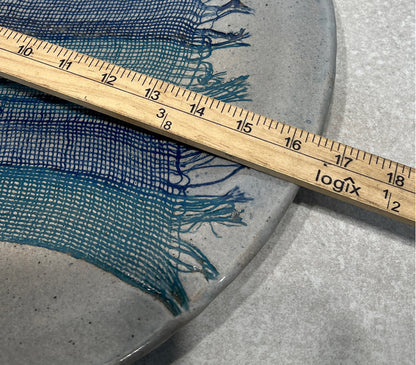 Large Pottery Plate
