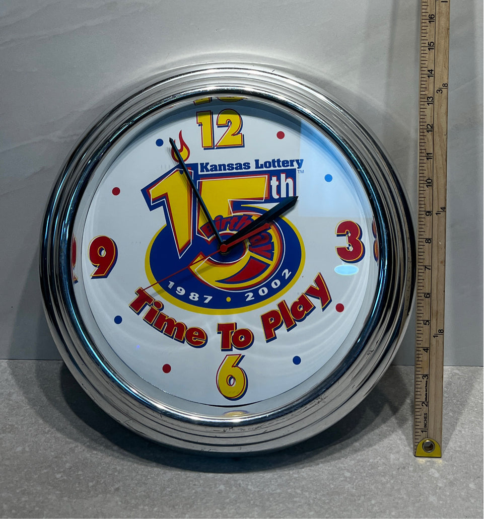 Kansas Lottery Clock
