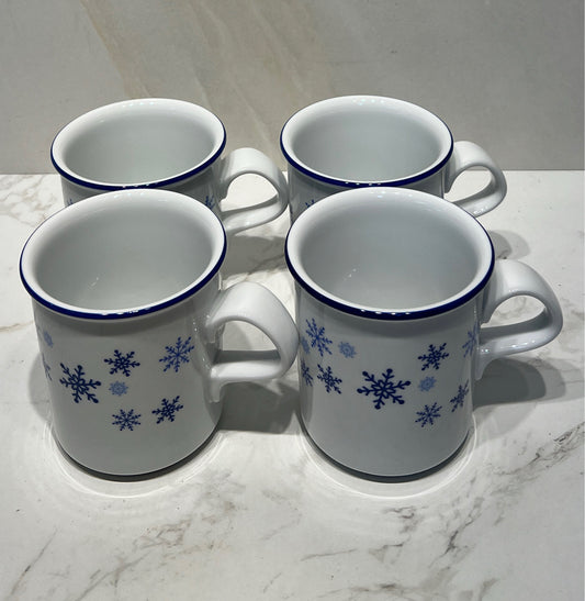 Set of 4 Dansk Mugs