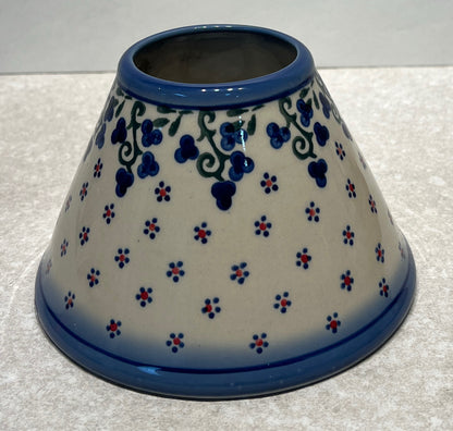 Polish Pottery Candle Topper