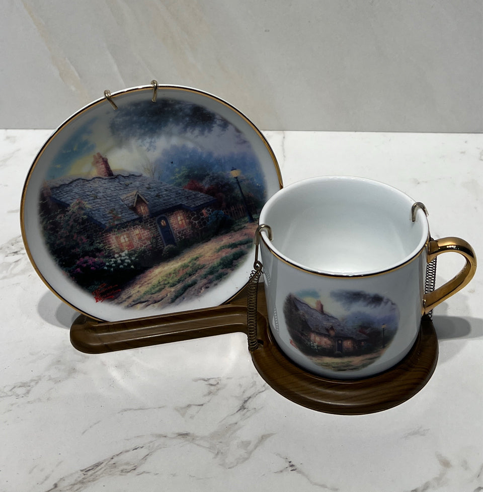 Thomas Kinkade Cup And Saucer