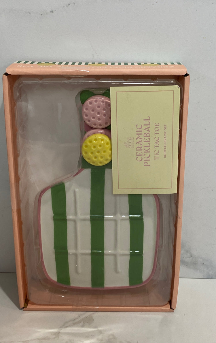 Ceramic Pickle Ball Game