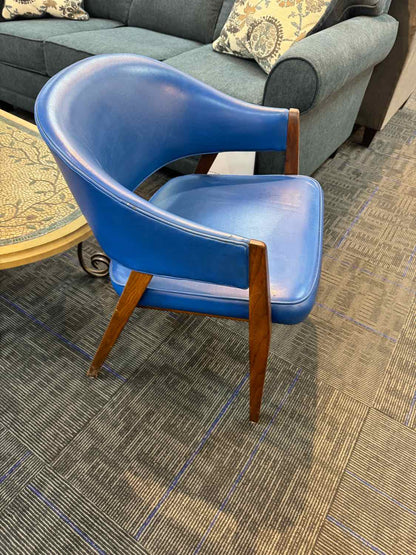 Stow Davis Mid Century Blue Chair
