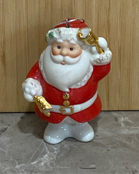 Lenox Santa Ornament
