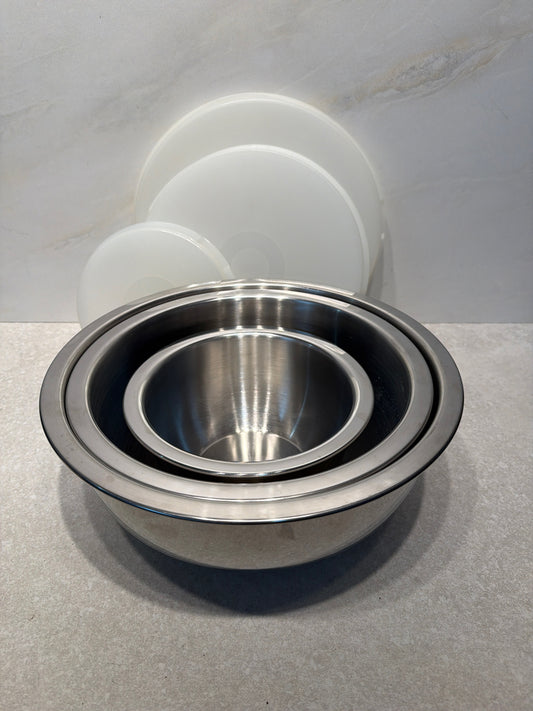 Set of Stainless Bowls  Wolfgnang Puck