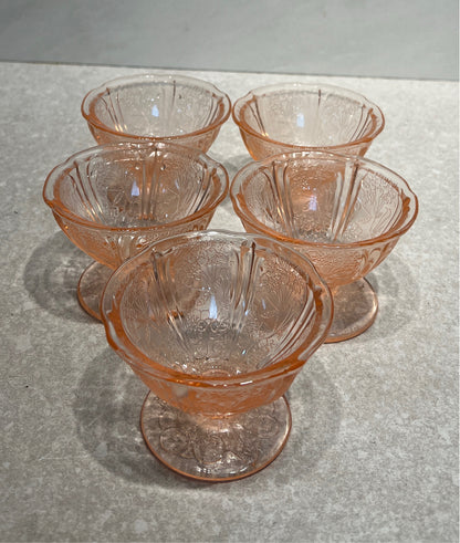 Set of 5 Pink Desserts