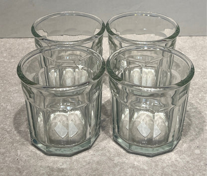Set of 4 Crate and Barrel Glasses