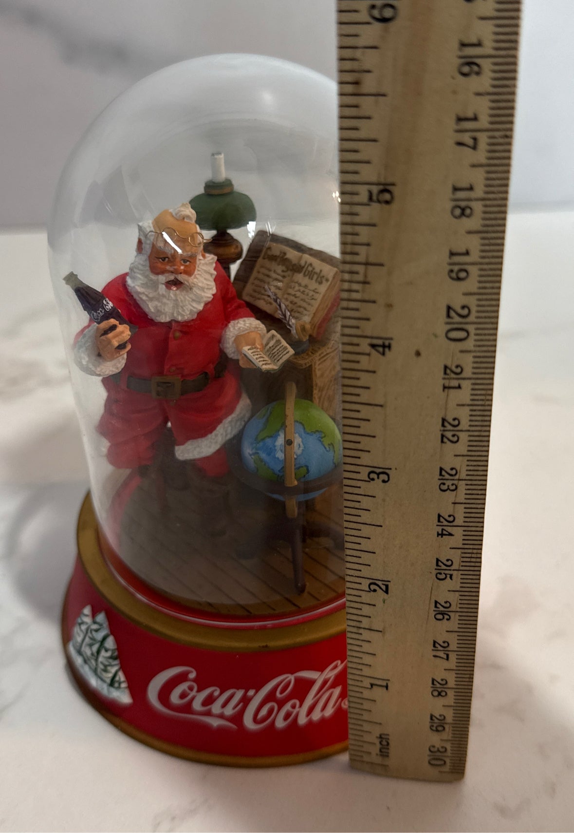 Frianklin Mint Coca Cola Santa