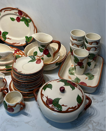 Lot of Franciscan Apple Dinnerware