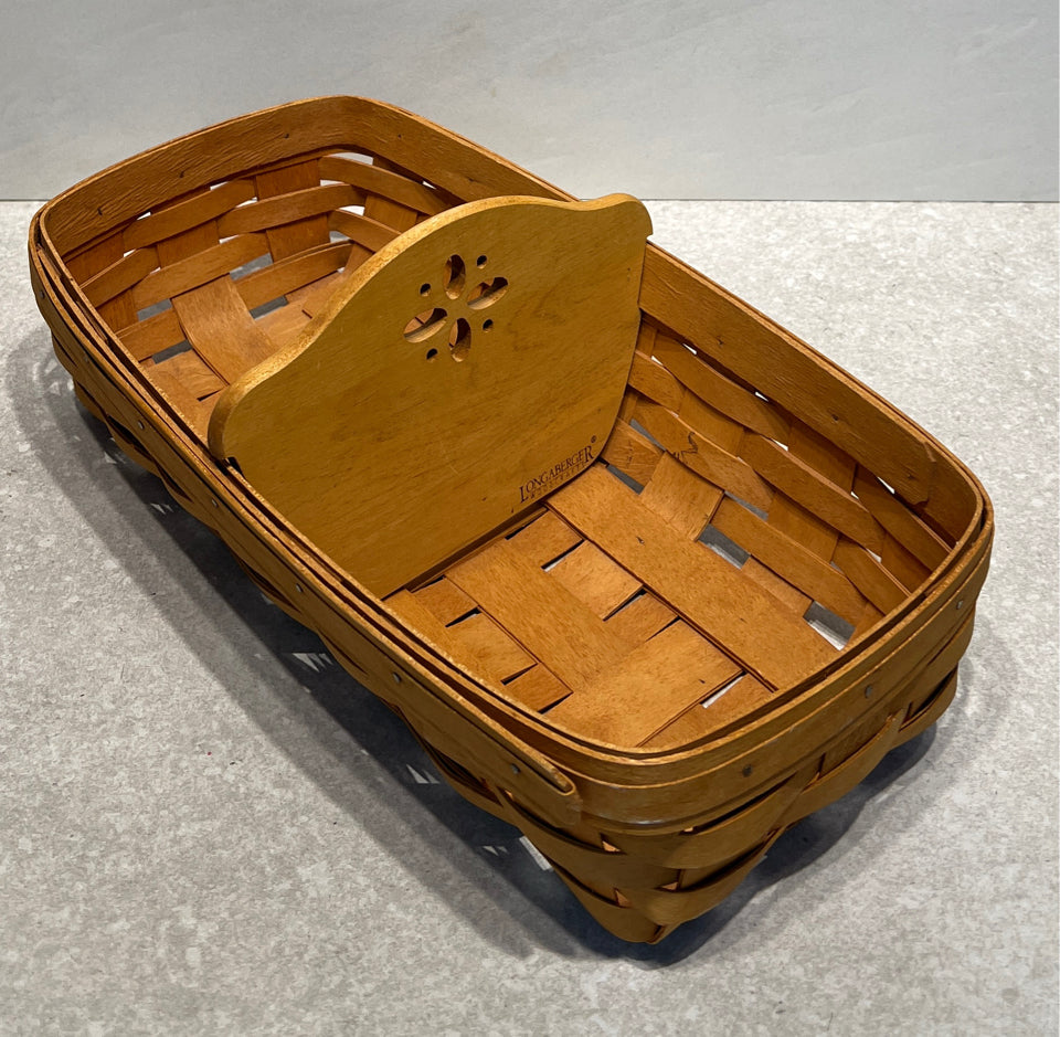 Longaberger Basket with Divider